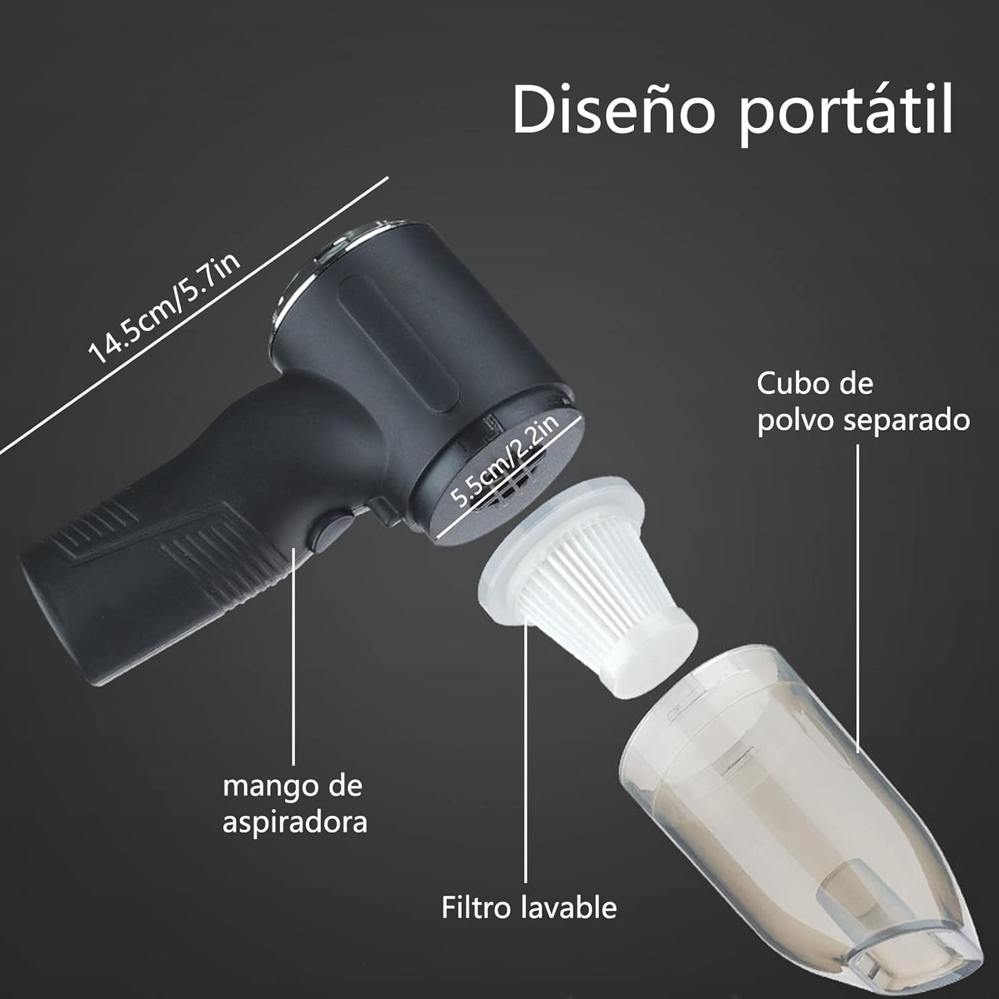 ASPIRADORA PORTATIL 3  EN 1